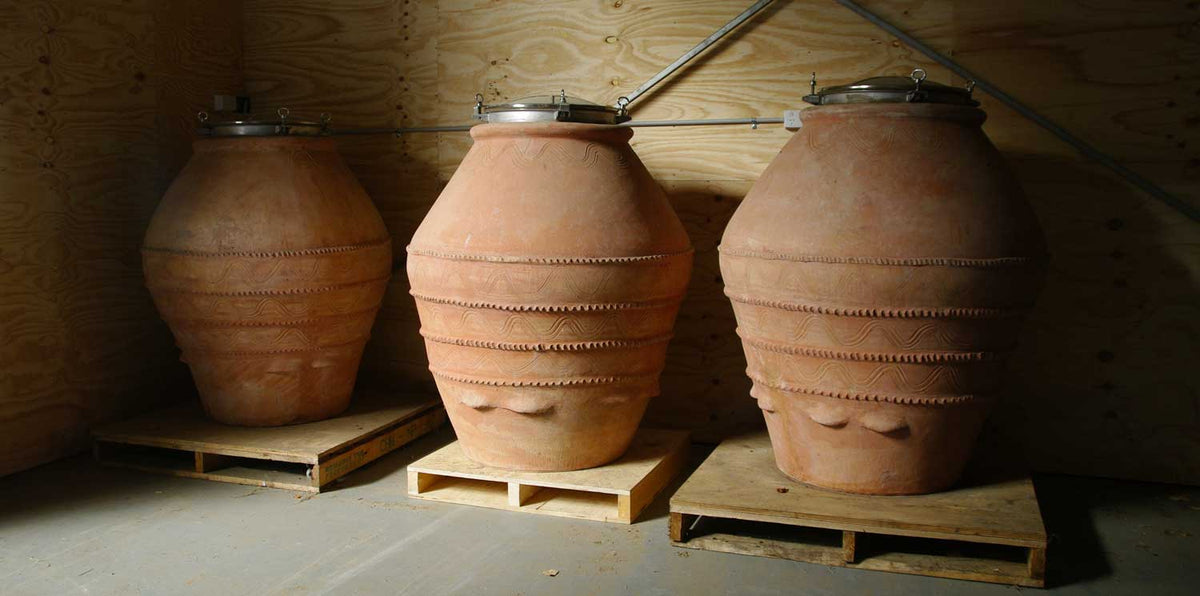Amphoren der Fattoria di Sammontana