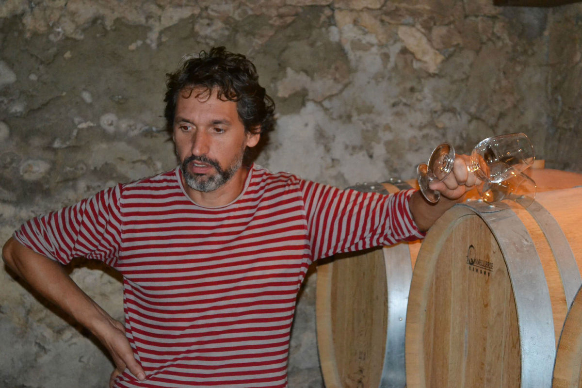 Phillipe Betschart Les Graves de Viaud im Keller Fassprobe