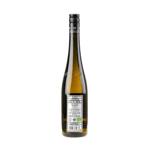 Bernhard Ott Grüner Veltliner Engabrunner Ried Stein 1. Lage Bio 2022 Rücketikett