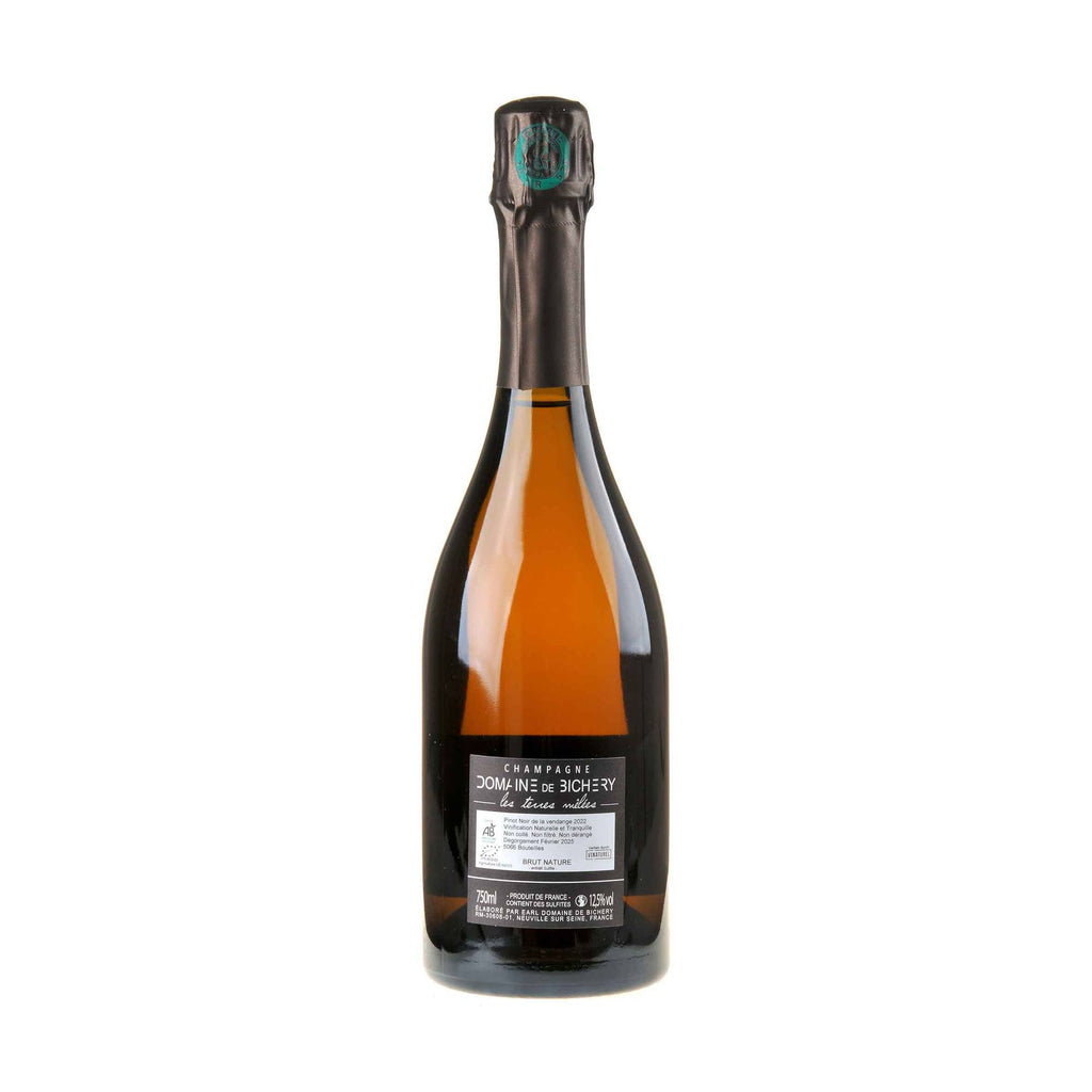 Domaine de Bichery Champagne Les Terres Mêlées Brut Nature Bio 2022