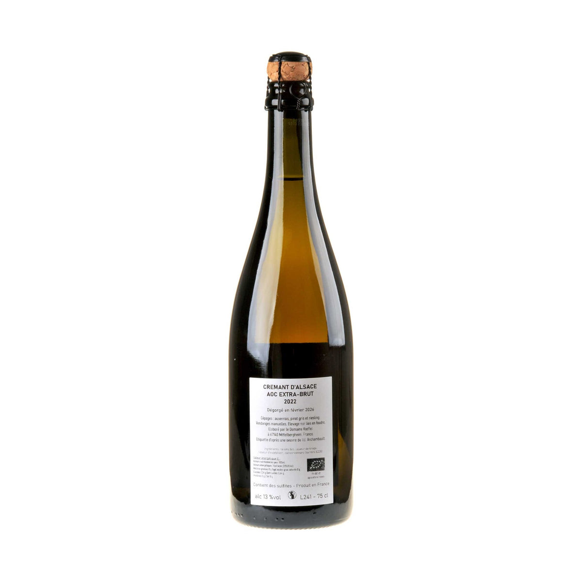 Domaine Rieffel Crémant d'Alsace Extra Brut 2022