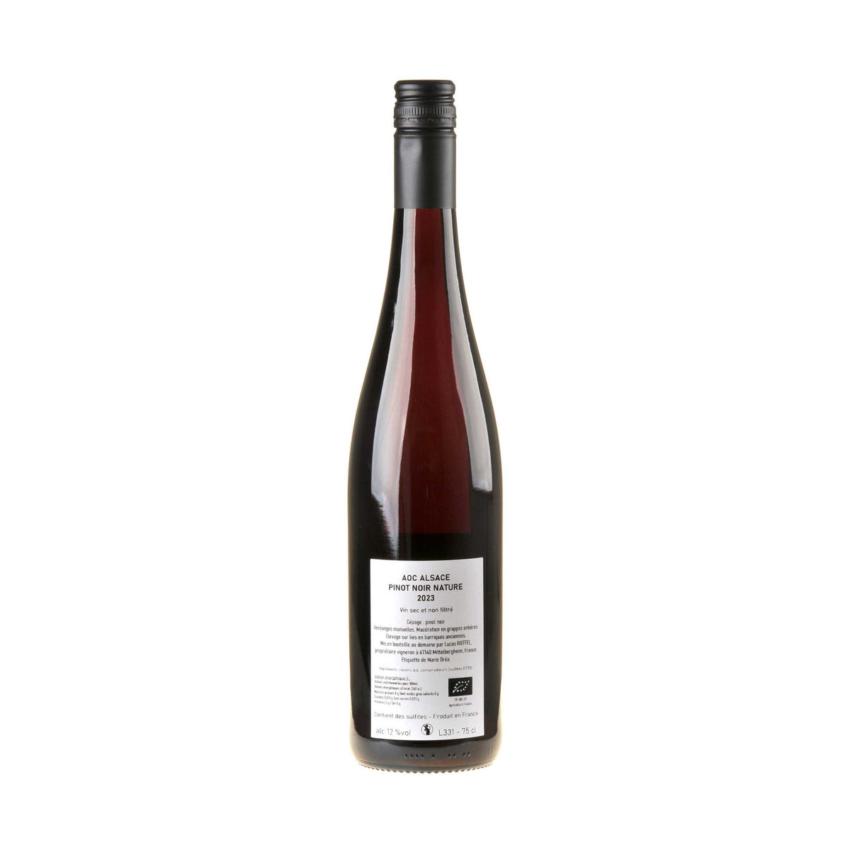 Domaine Rieffel Pinot Noir Nature 2023
