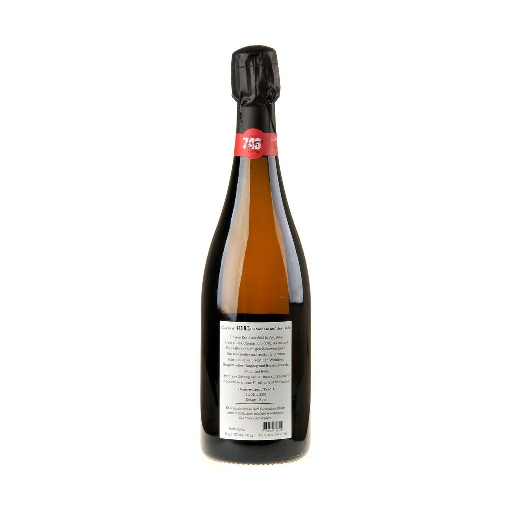 Jacquesson Champagne Extra-Brut Cuvée N°743 Dégorgement Tardif
