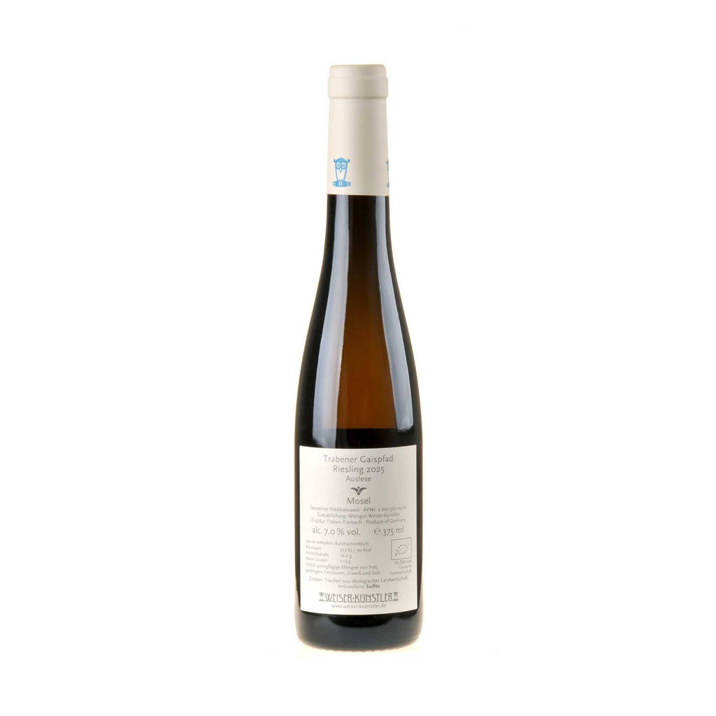 Weiser-Künstler Riesling Gaispfad Auslese 0,375l Bio 2025