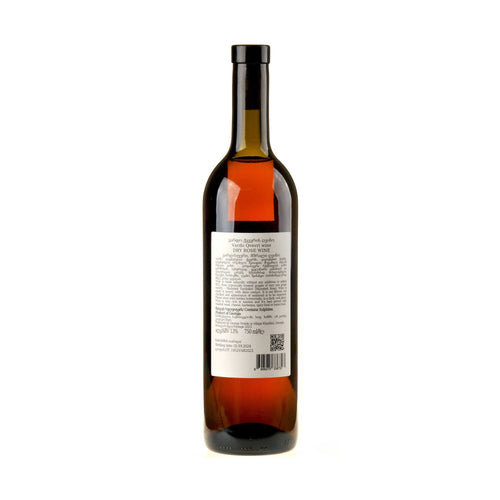 Bild Andrias Gvino Rkatsiteli Vardo Dry Rose Wine 2024 Rücketikett
