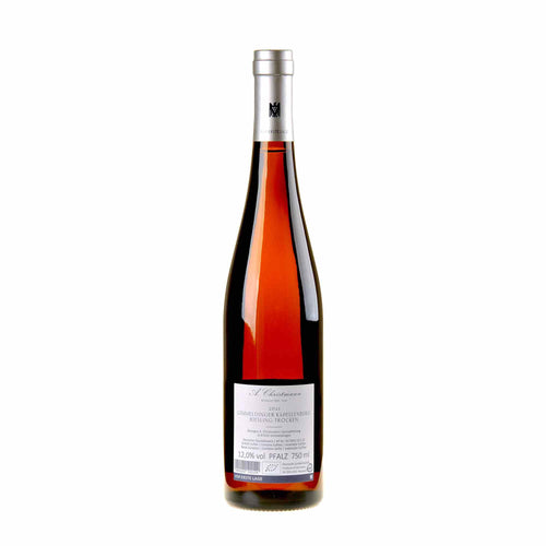 A.Christmann Riesling Kapellenberg Erstes Gewächs Bio 2021 Rücketikett