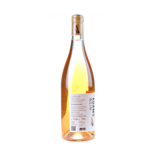 AdamsWein Spätburgunder Rosé Ingelheim 2025 Bio Rücketikett