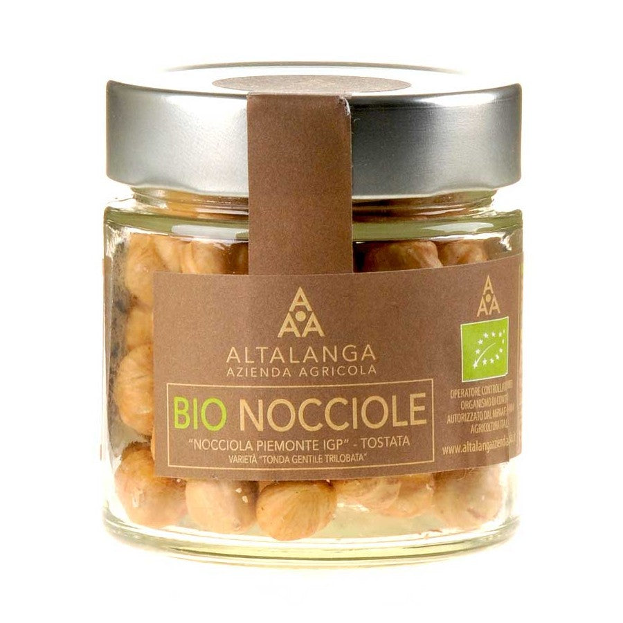 Altalanga azienda agricola Haselnüsse geröstet im Glas Bio 100g