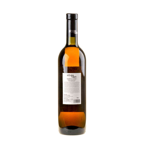 Andrias Gvino Krakhuna Dry Amber Wine 2021 Rücketikett