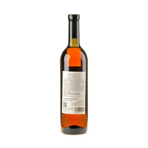 Andrias Gvino Mtsvane Dry Amber Wine 2023 Rücketikett