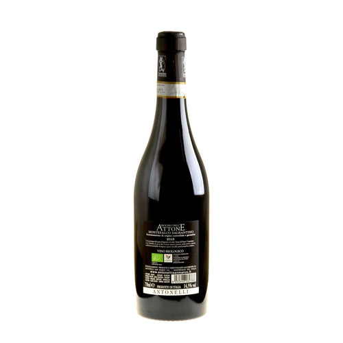 Antonelli Molino Dell'Attone Montefalco Sagrantino DOCG 2015 Rücketikette