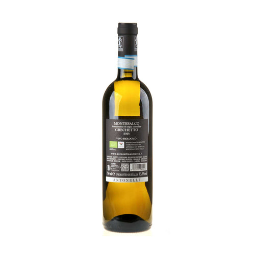 Antonelli Montefalco Grechetto Bio 2024 Ruecketikett