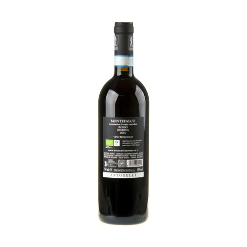 Antonelli Montefalco Rosso Riserva Bio 2021 Ruecketikette