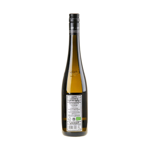 Bernhard Ott Grüner Veltliner Feuersbrunner Rosenberg Bio 2019 Rücketikette