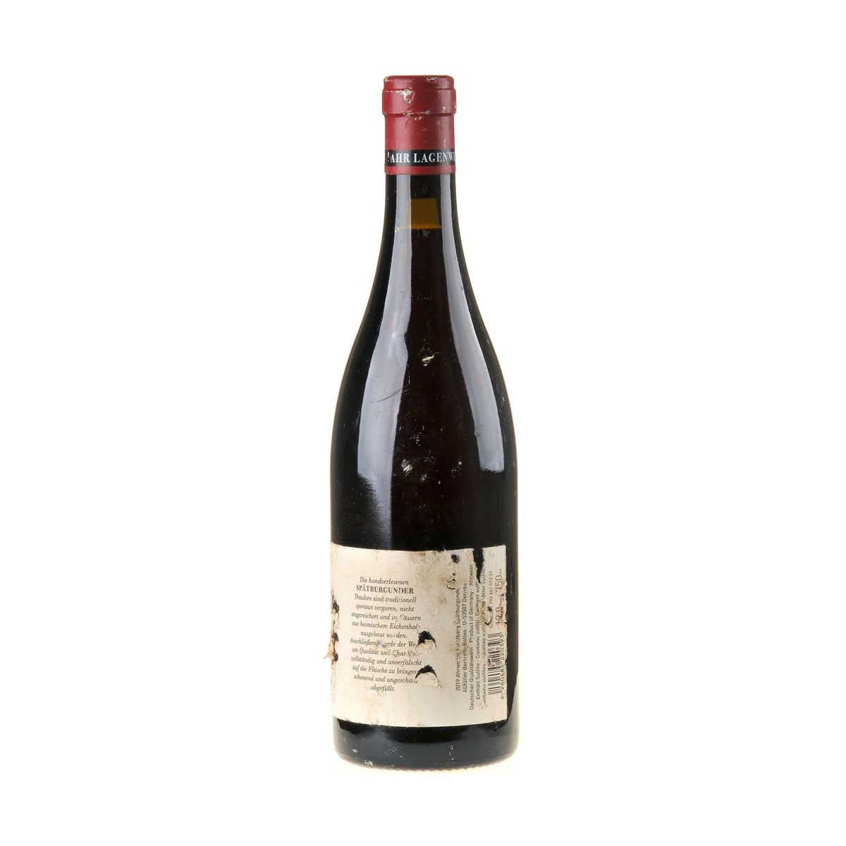 Bertram - Baltes Spätburgunder Ahrweiler Forstberg 2019 Treibgut Rücketikett