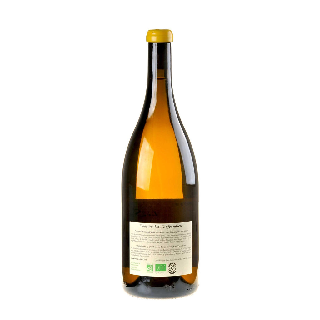 Bret Brothers & La Soufrandière Pouilly-Vinzelles "Les Quarts" ZEN Magnum Bio 2019 Rücketikette