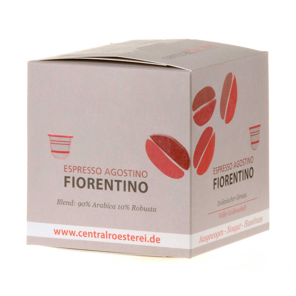 CentralRösterei Kaffeekapseln Fiorentino links