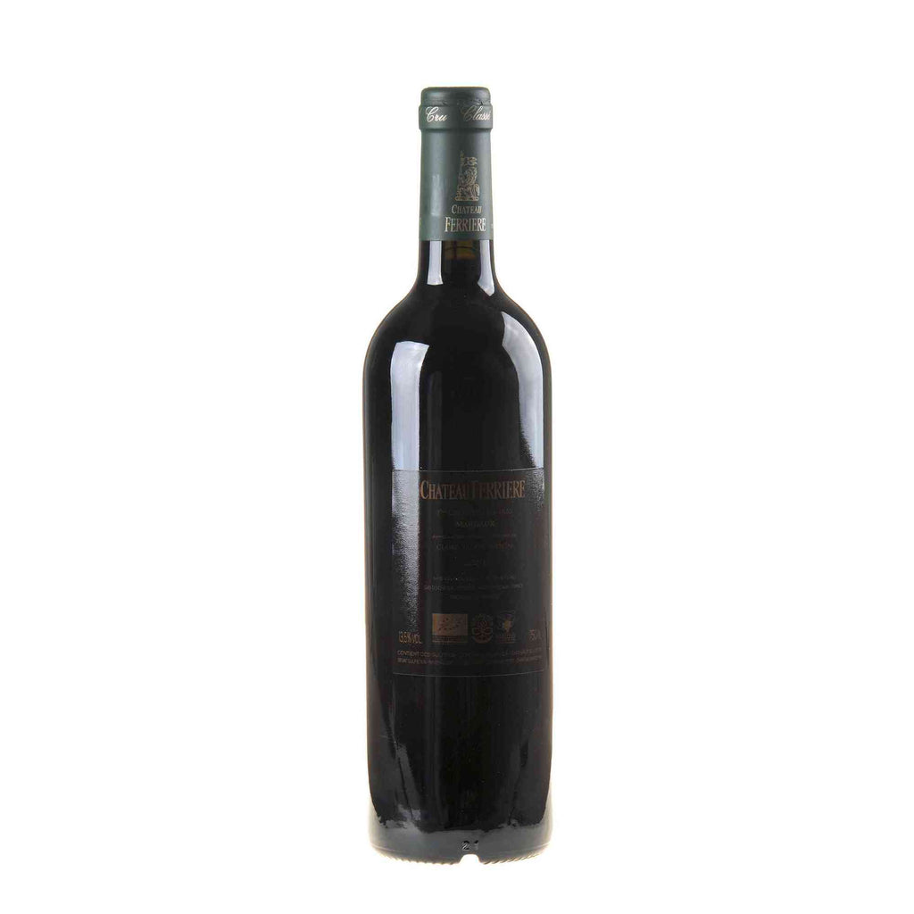 Château Ferrière Margaux 2020 Rücketikett