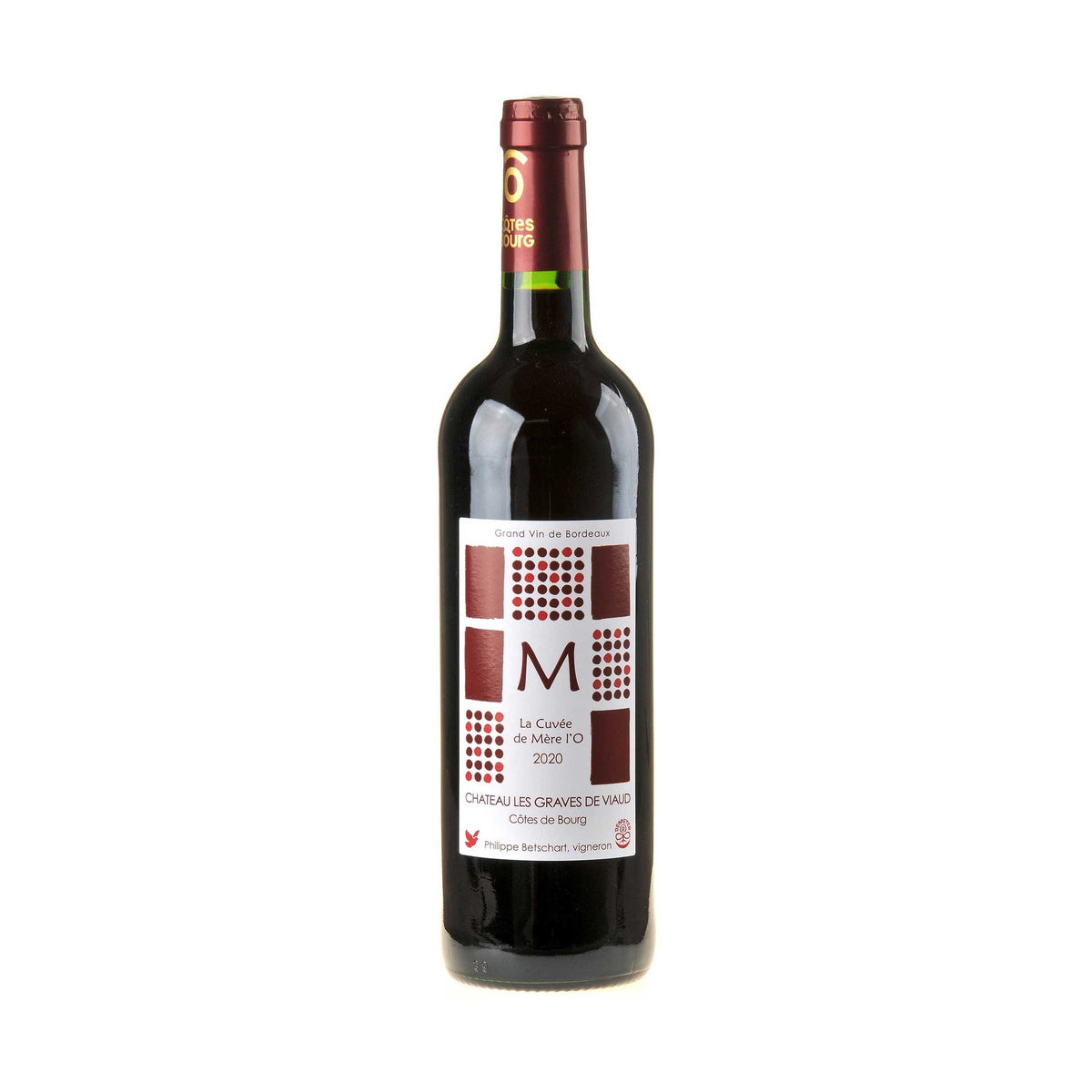 Château les Graves de Viaud Côtes de Bourg La Cuvée de Mère L'O 2020 Bio