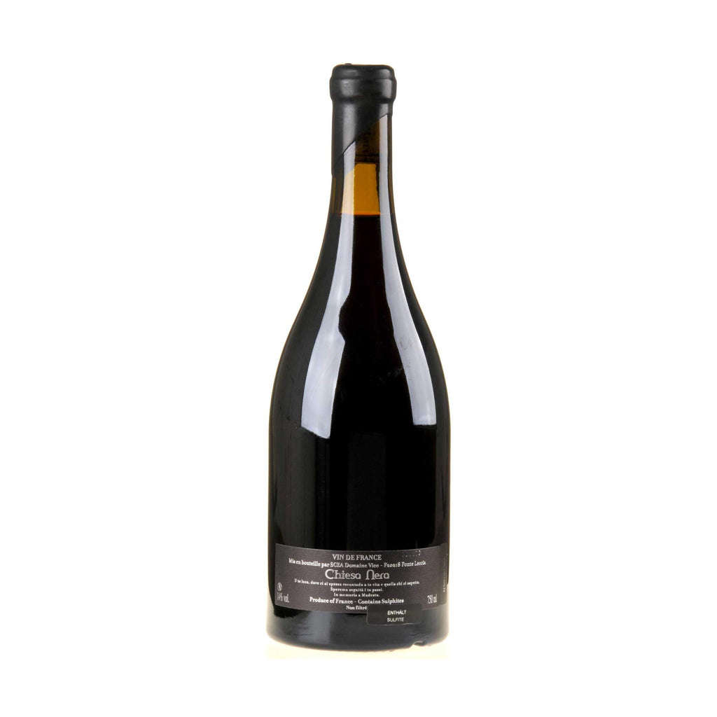 Clos Venturi Chiesa Nera Rouge 2015 Rücketikette