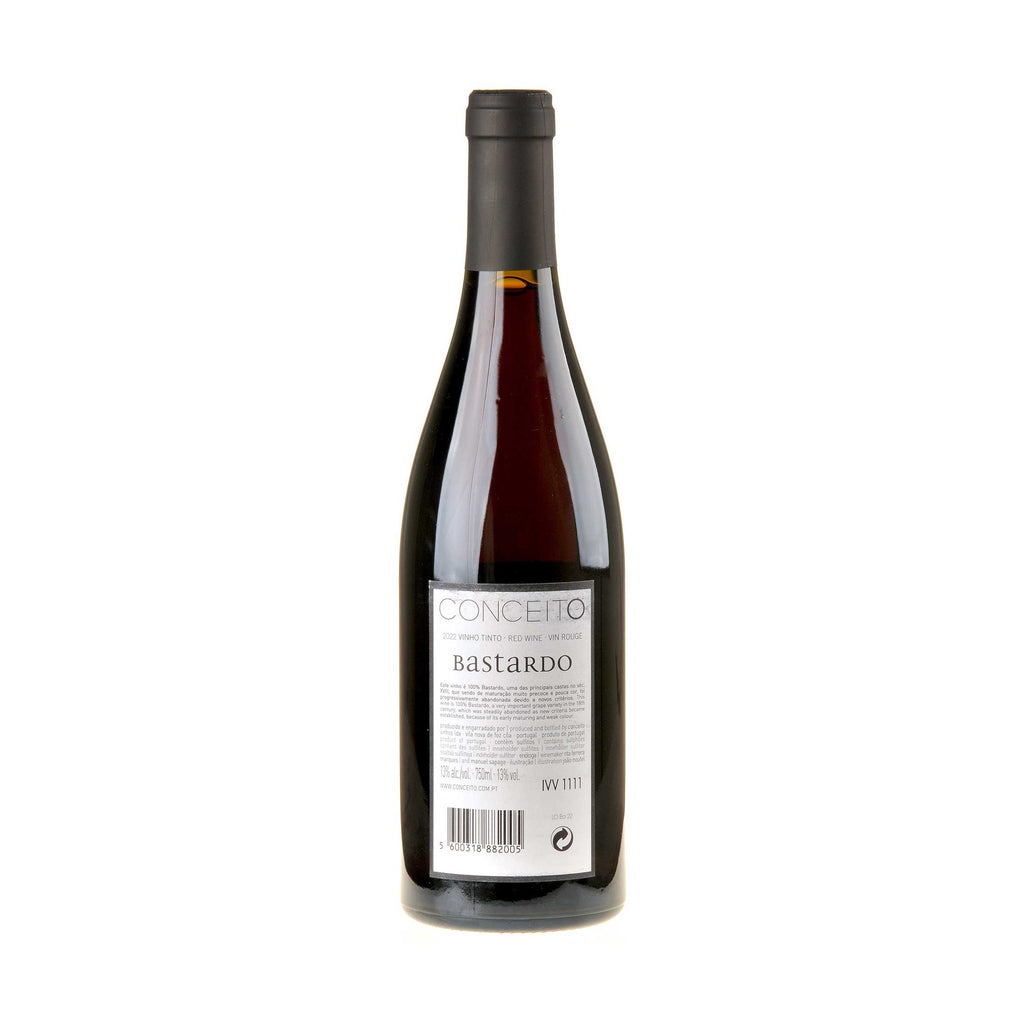 Conceito Vinhos Bastardo 2022 Rücketikett