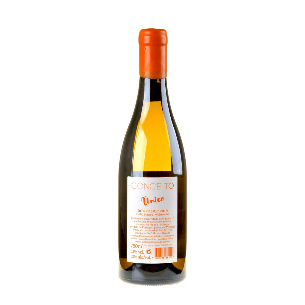 Conceito Vinhos Unico White 2019 Rücketikette