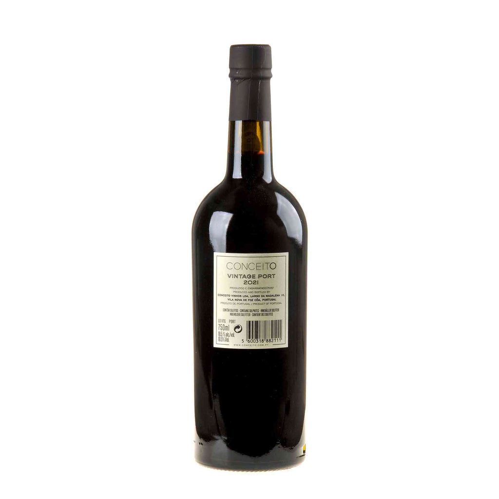 Conceito Vinhos Vintage Port 2021 Rücketikett