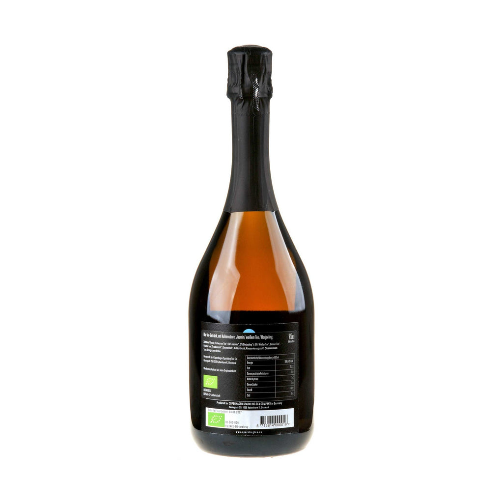 Copenhagen Sparkling Tea Company Blå alkoholfrei Bio Ruecketikett