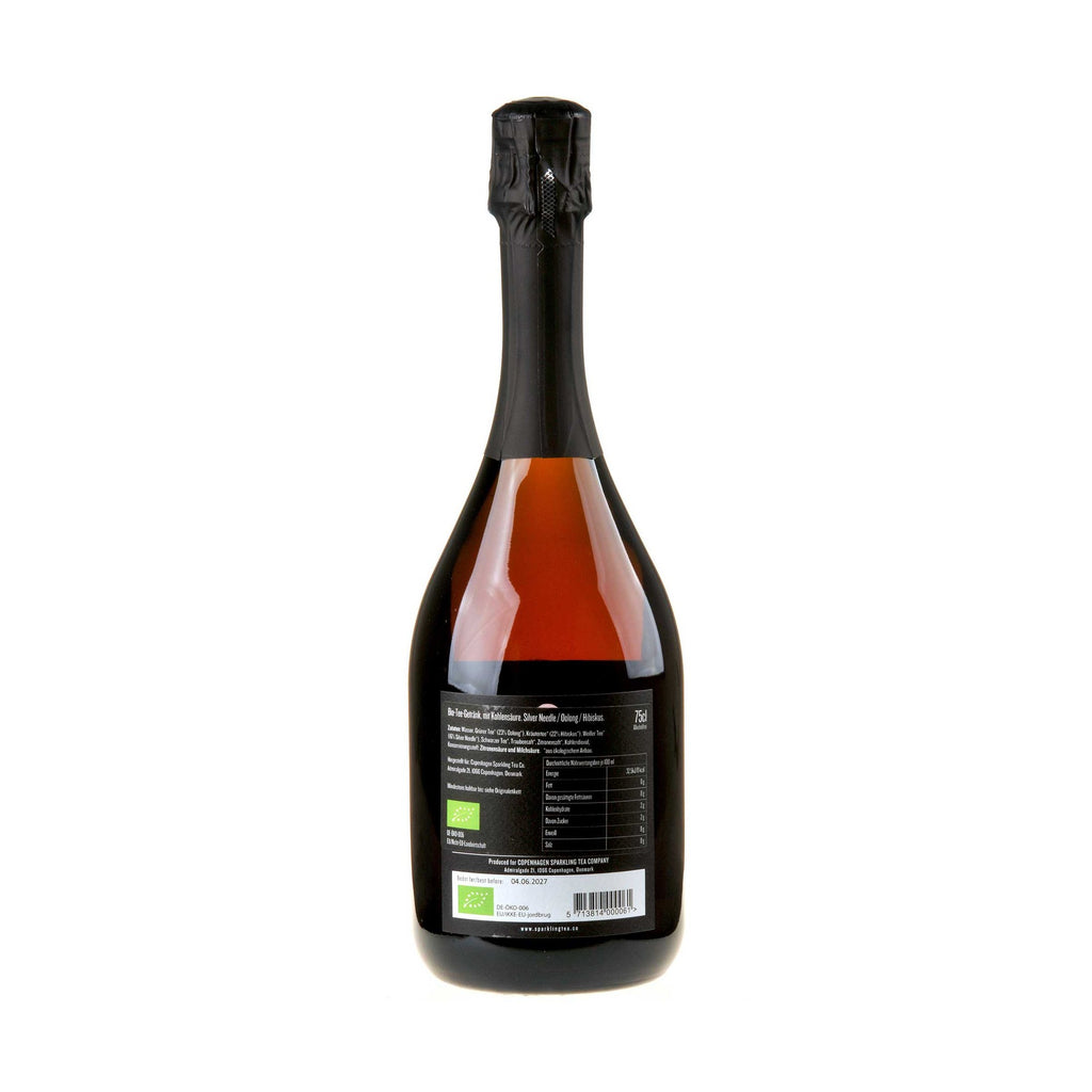 Copenhagen Sparkling Tea Company Lyserød alkoholfrei Bio Ruecketikett