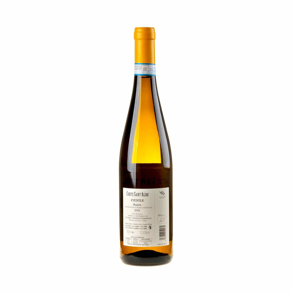 Corte Sant'Alda Fienile Soave Bio 2022 Rücketikett