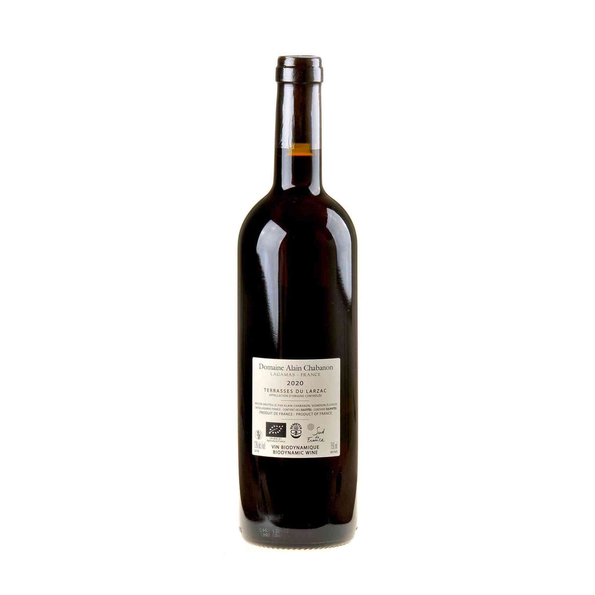 Domaine Alain Chabanon Campredon Bio 2020 Rücketikett