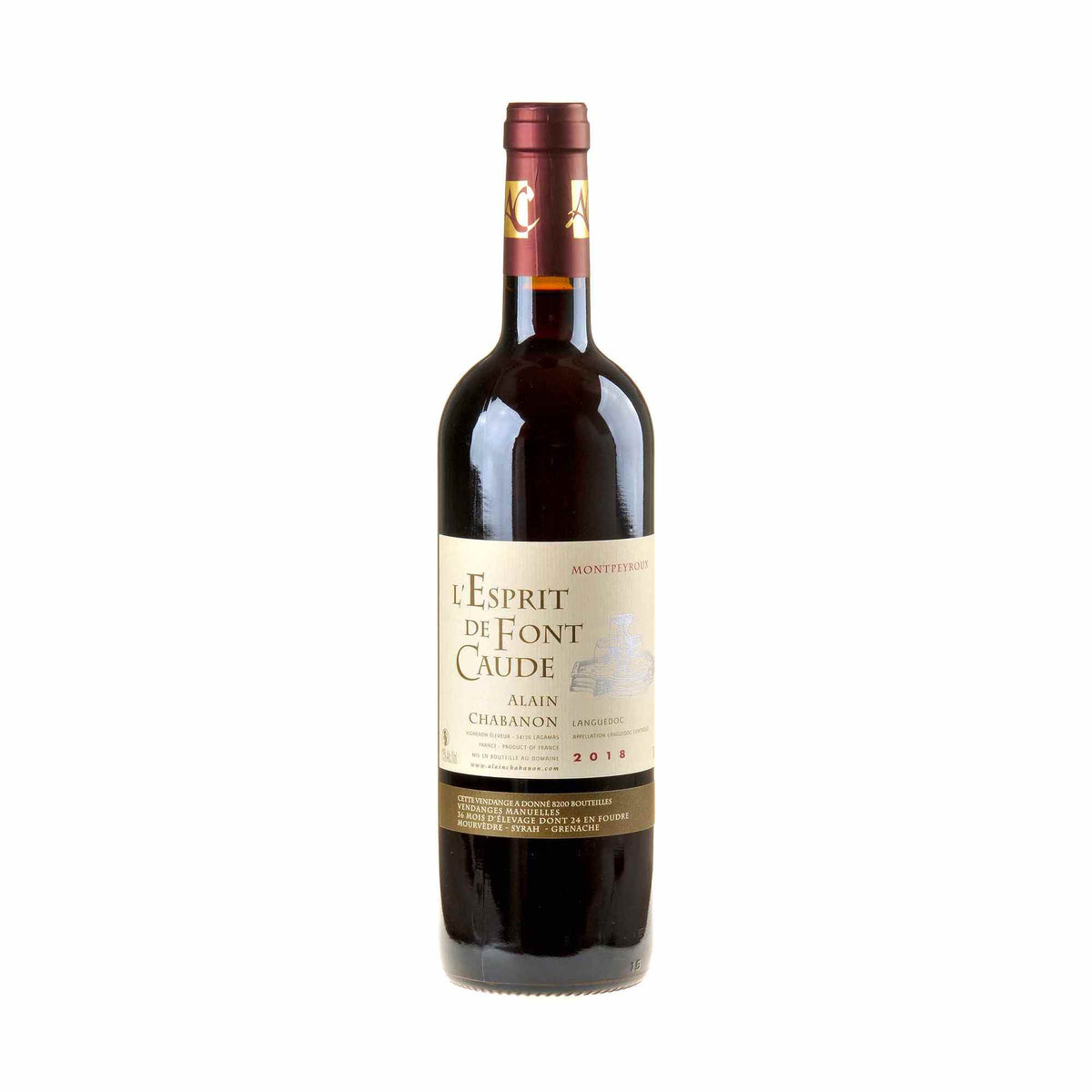 Domaine Alain Chabanon L'Esprit de Font Caude Bio 2018