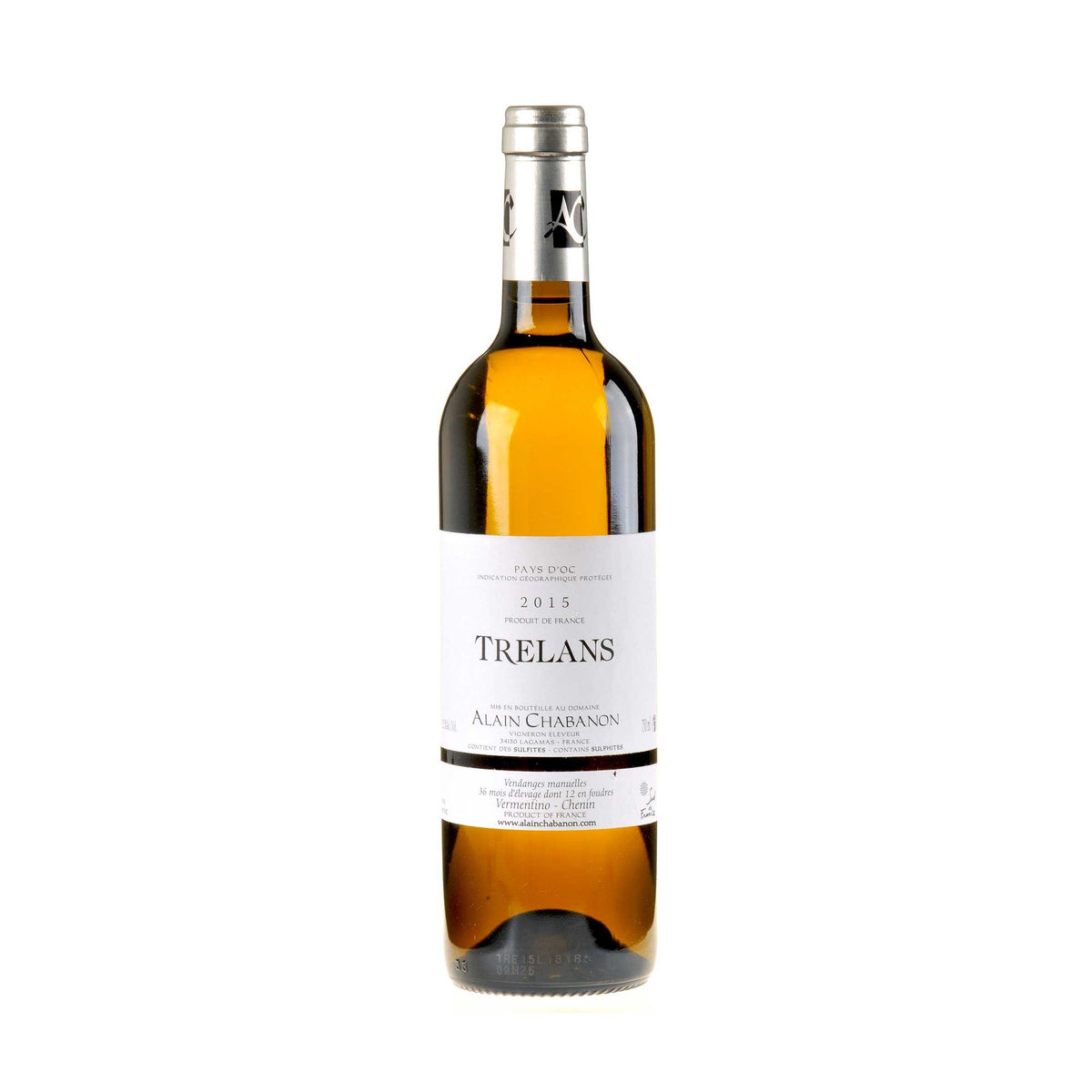 Domaine Alain Chabanon Trelans 2015 Bio