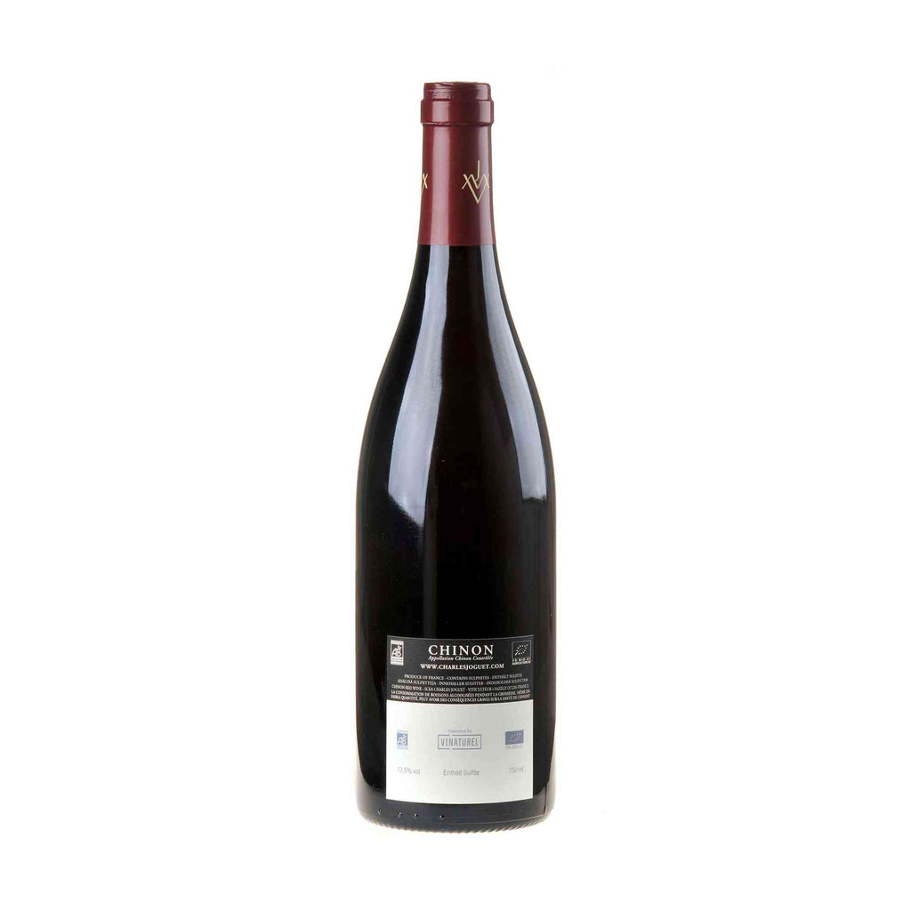 Domaine Charles Joguet Les Petites Roches Chinon Rouge Bio 2020 Rücketikett
