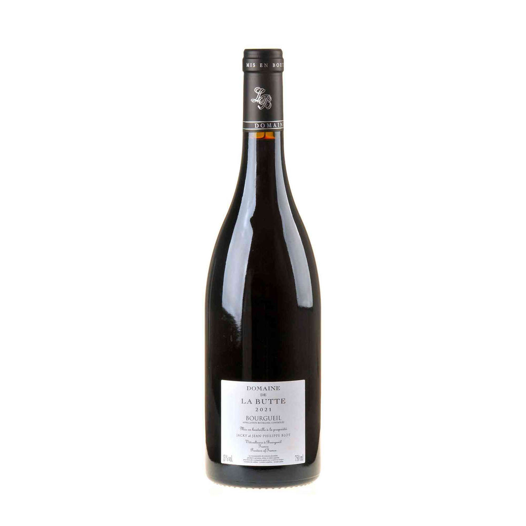 Domaine de la Butte Mi-Pente Bourgueil 2021 Rücketikett