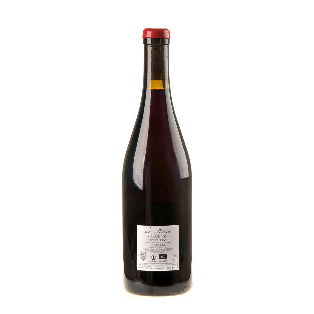 Domaine Gramenon La Mémé Côtes du Rhône Rouge Bio 2022 Rücketikett