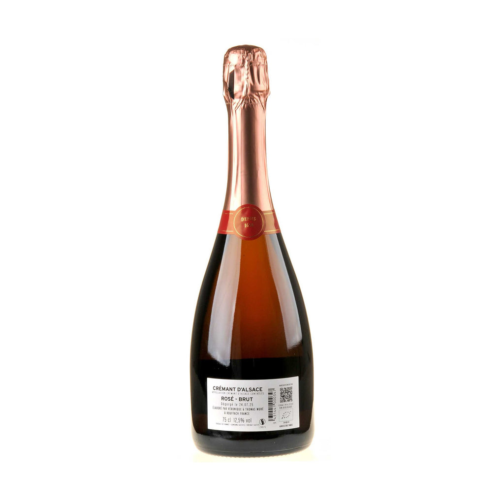 Domaine Muré - Domaine Clos St Landelin Muré Rosé Crémant d'Alsace Brut Rücketikett