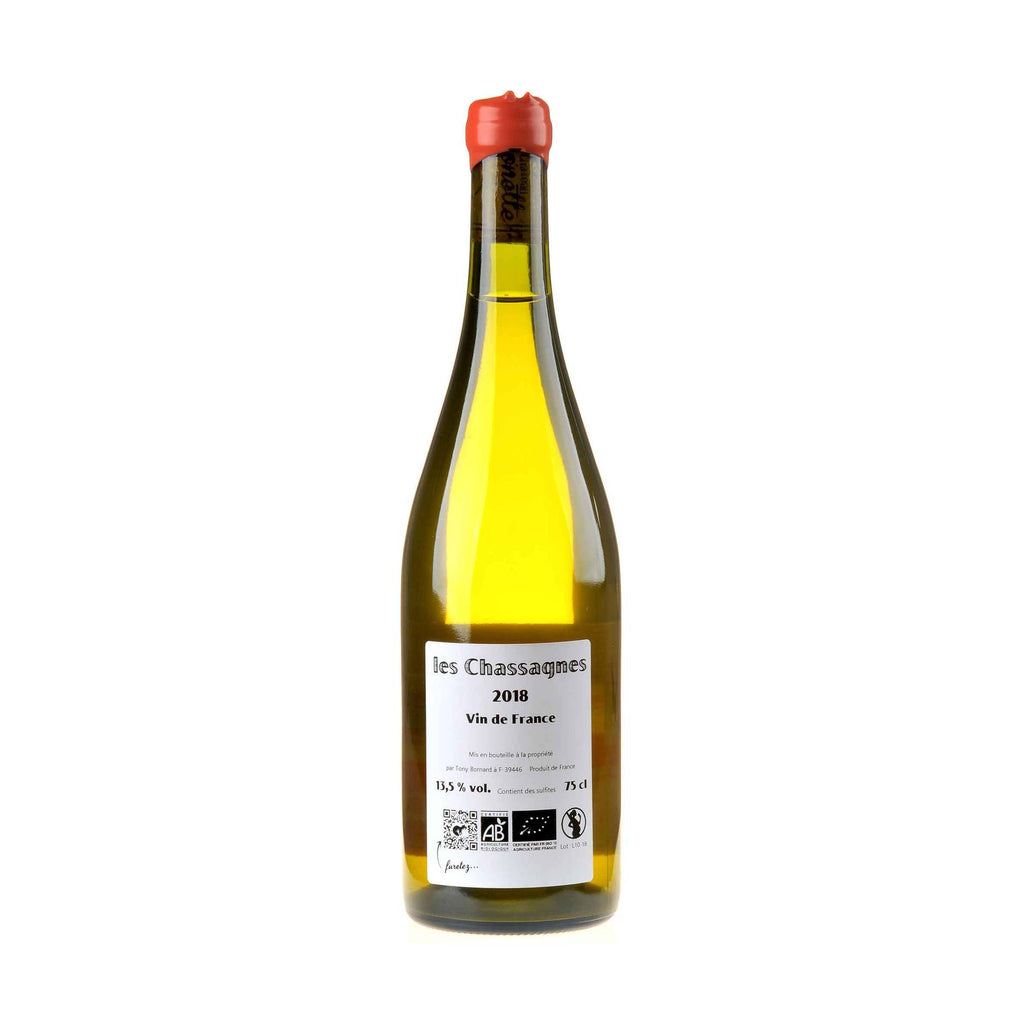 Domaine Tony Bornard Savagnin Les Chassagnes 2018 Ruecketikett