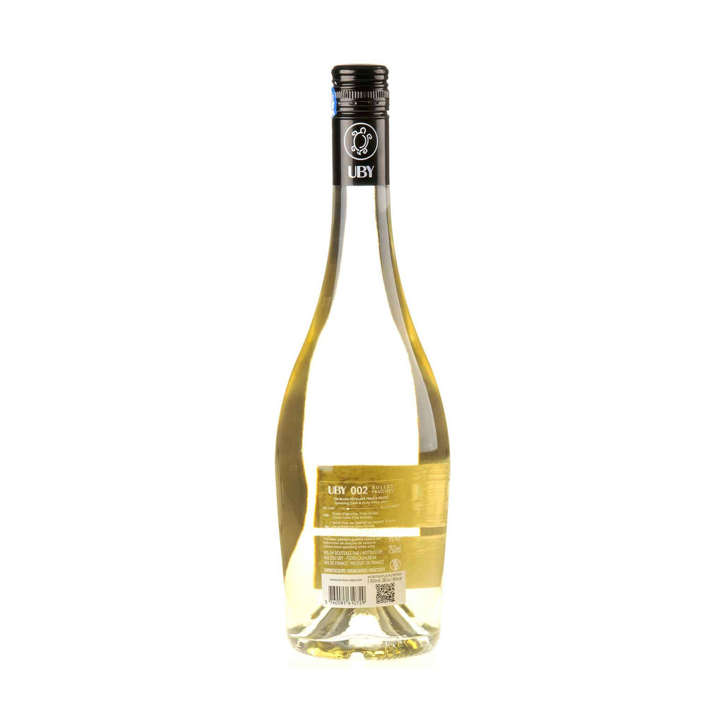 Domaine Uby No.2 Frizzante Rücketikett