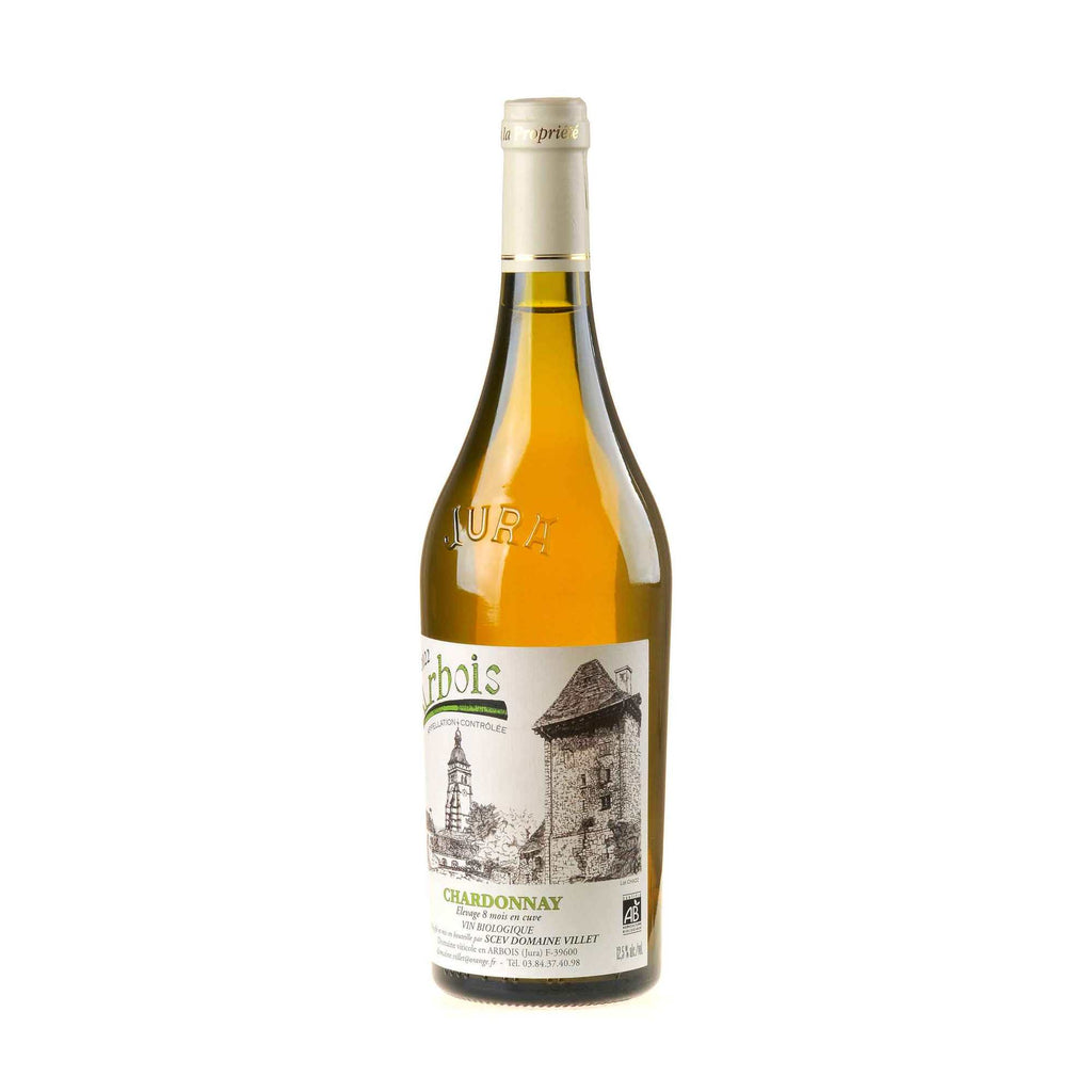 Domaine Villet Chardonnay Ouillé Bio 2022 Rücketikett