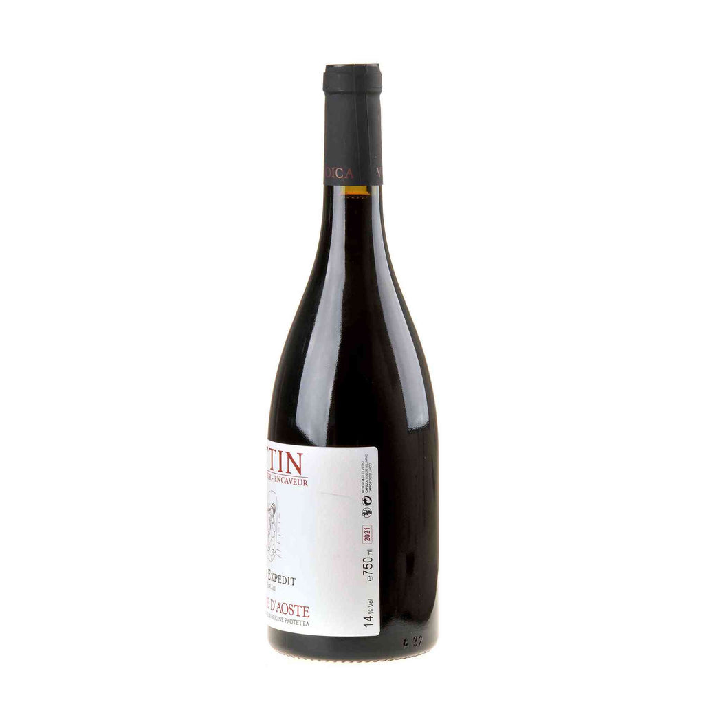 Elio Ottin Syrah Non Expedit Vallee d'Aoste 2021 Rücketikett