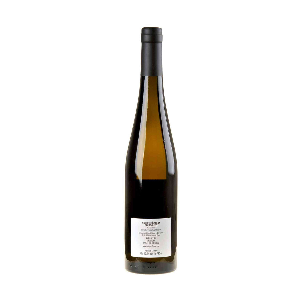 Felix Peters Riesling Nieder-Flörsheim Frauenberg 2021 Rücketikett