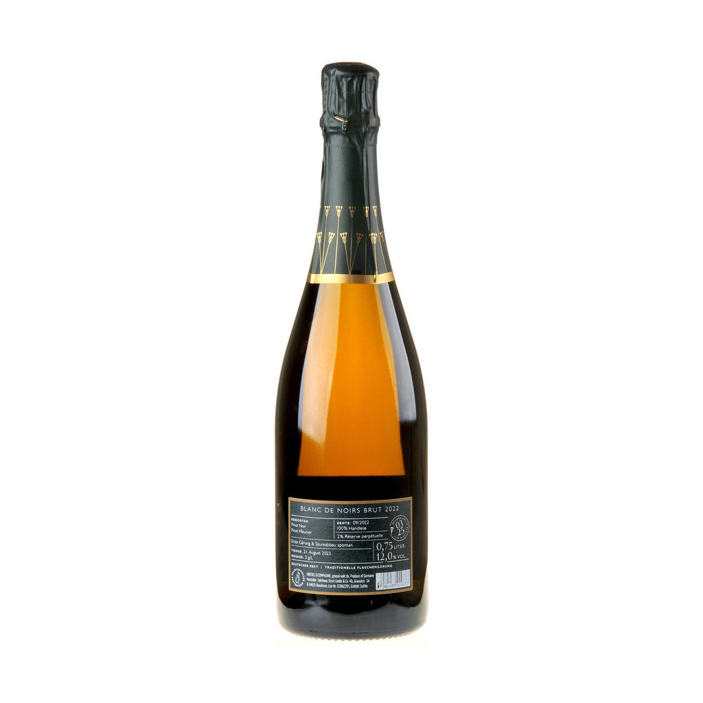Griesel & Compagnie Blanc de Noirs Brut Tradition 2022 Rücketikett