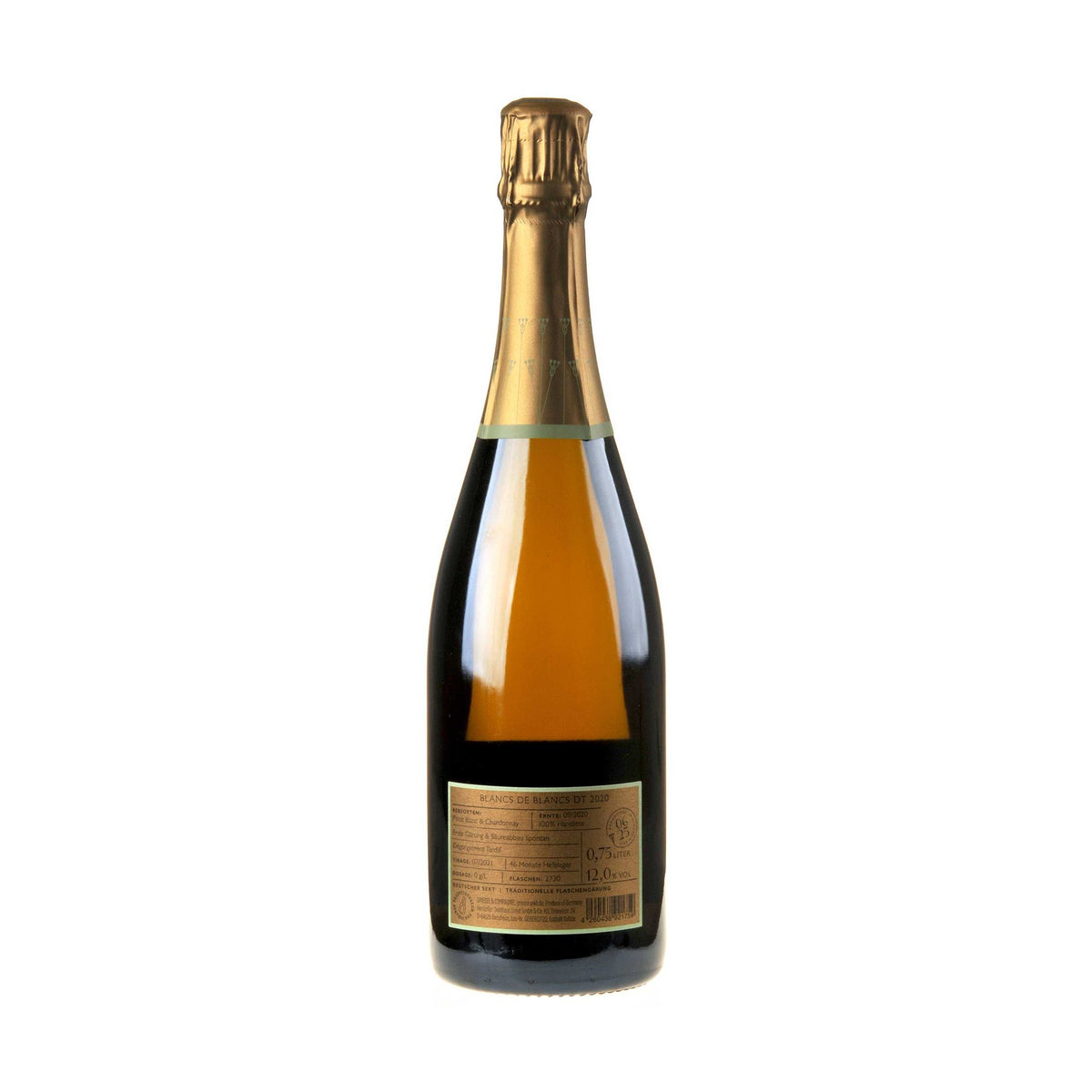 Griesel & Compagnie Blanc de Blancs Degorgement Tardif 2020 Ruecketikett
