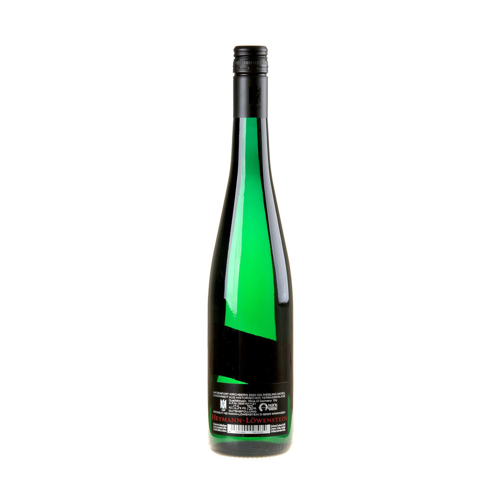 Heymann-Löwenstein Riesling Kirchberg Großes Gewächs 2020 Rücketikett