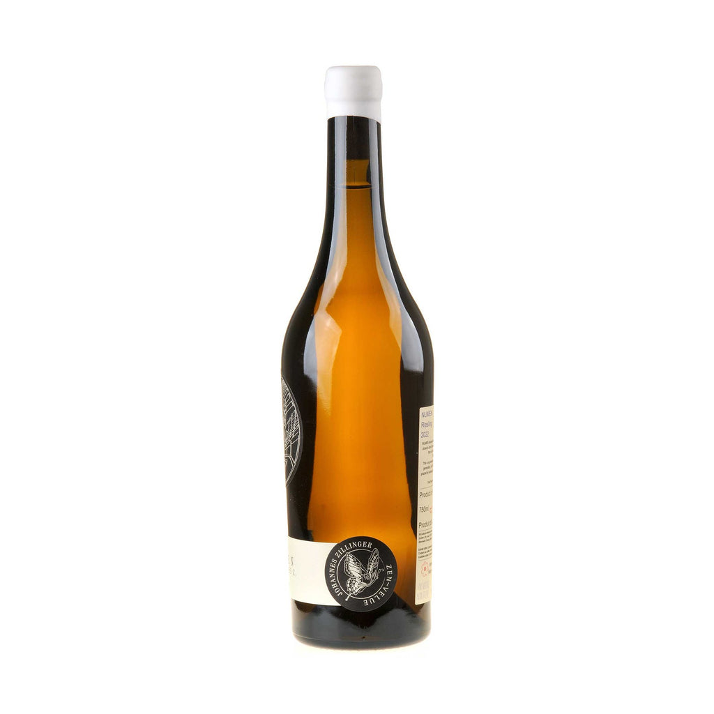 Johannes Zillinger NUMEN Riesling Bio 2022 Seitenetikett