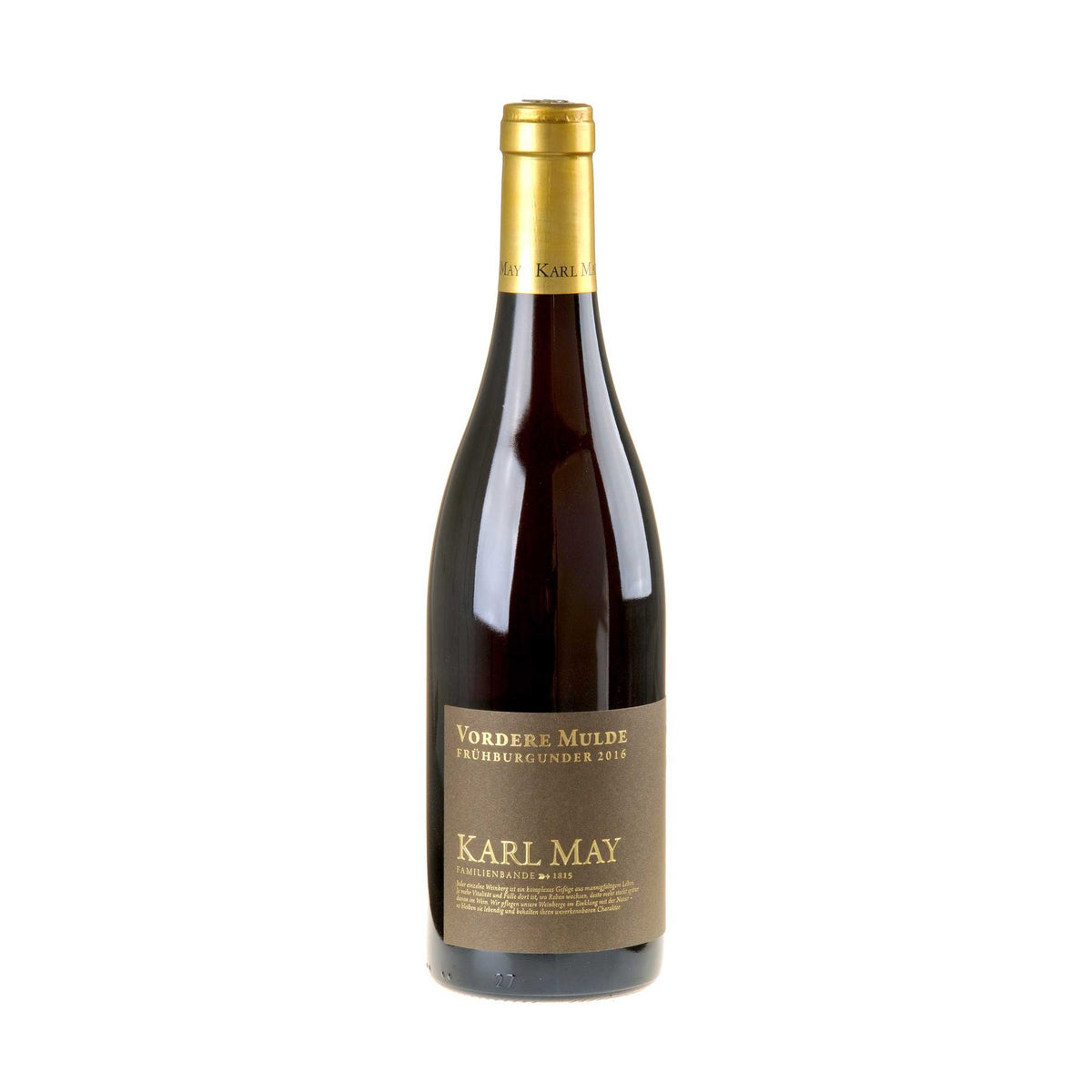 Karl May Frühburgunder Vordere Mulde Barrique Bio 2016