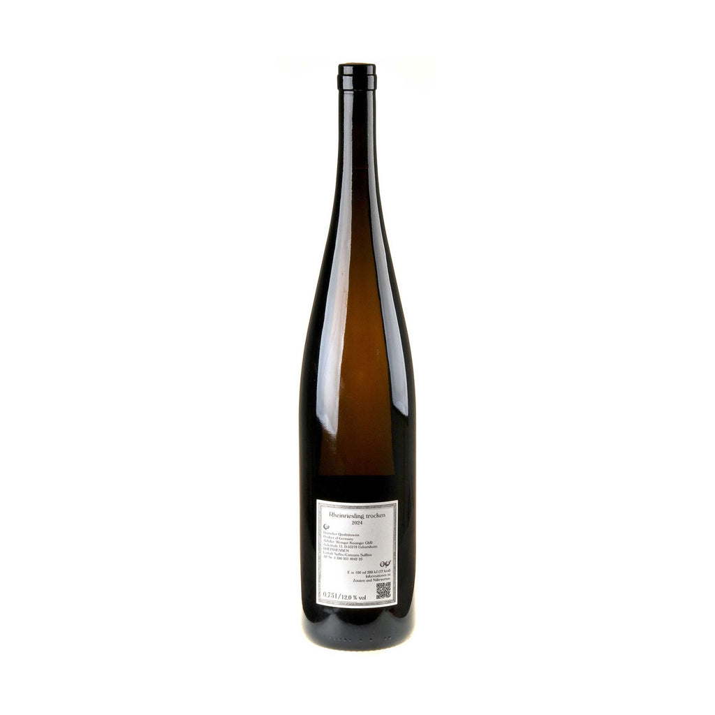 Kissinger-Bähr Rheinriesling 2024 Magnum  Ruecketikett