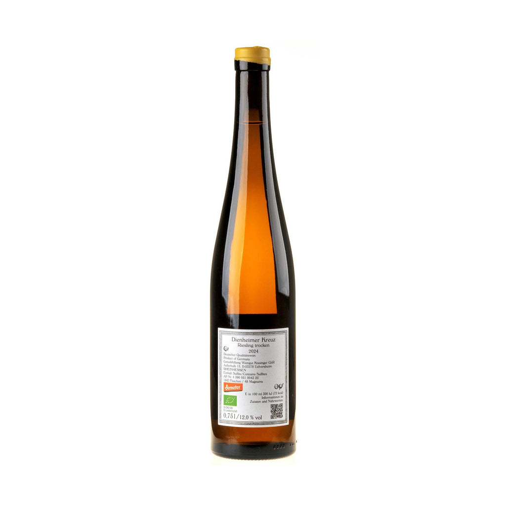Kissinger-Bähr Riesling Kreuz 2024  Ruecketikett