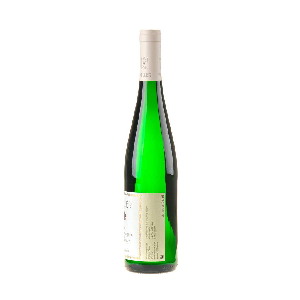 Klaus Peter Keller Weißburgunder & Chardonnay 2023 Rücketikett